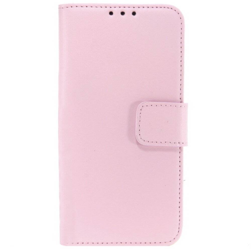 Book Case Handyhülle für Samsung Galaxy S6 Pink Leder 4250710561285