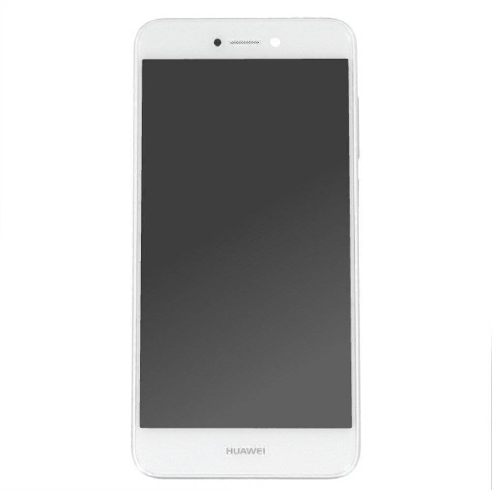Display für Huawei P8 lite 2017 LCD + Rahmen Weiß Bildschirm Touch