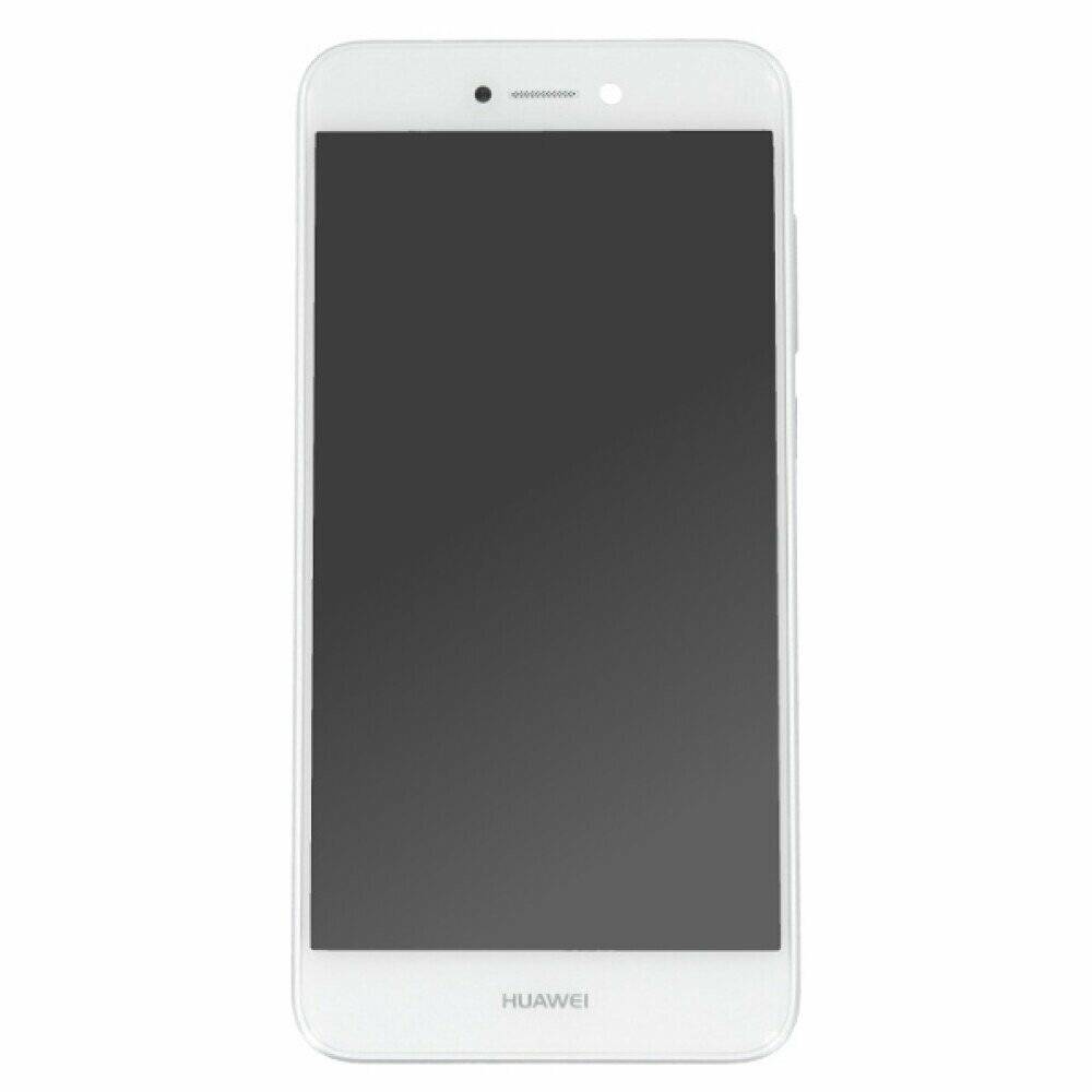 Display für Huawei P8 lite 2017 LCD + Rahmen Weiß Bildschirm Touch