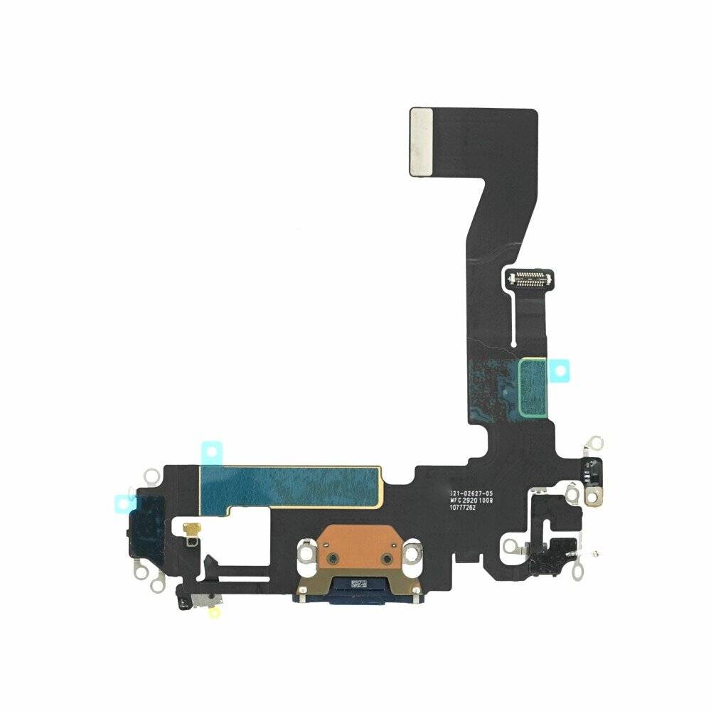 Ladebuchse für iPhone 12 Blau Dock Connector Flex