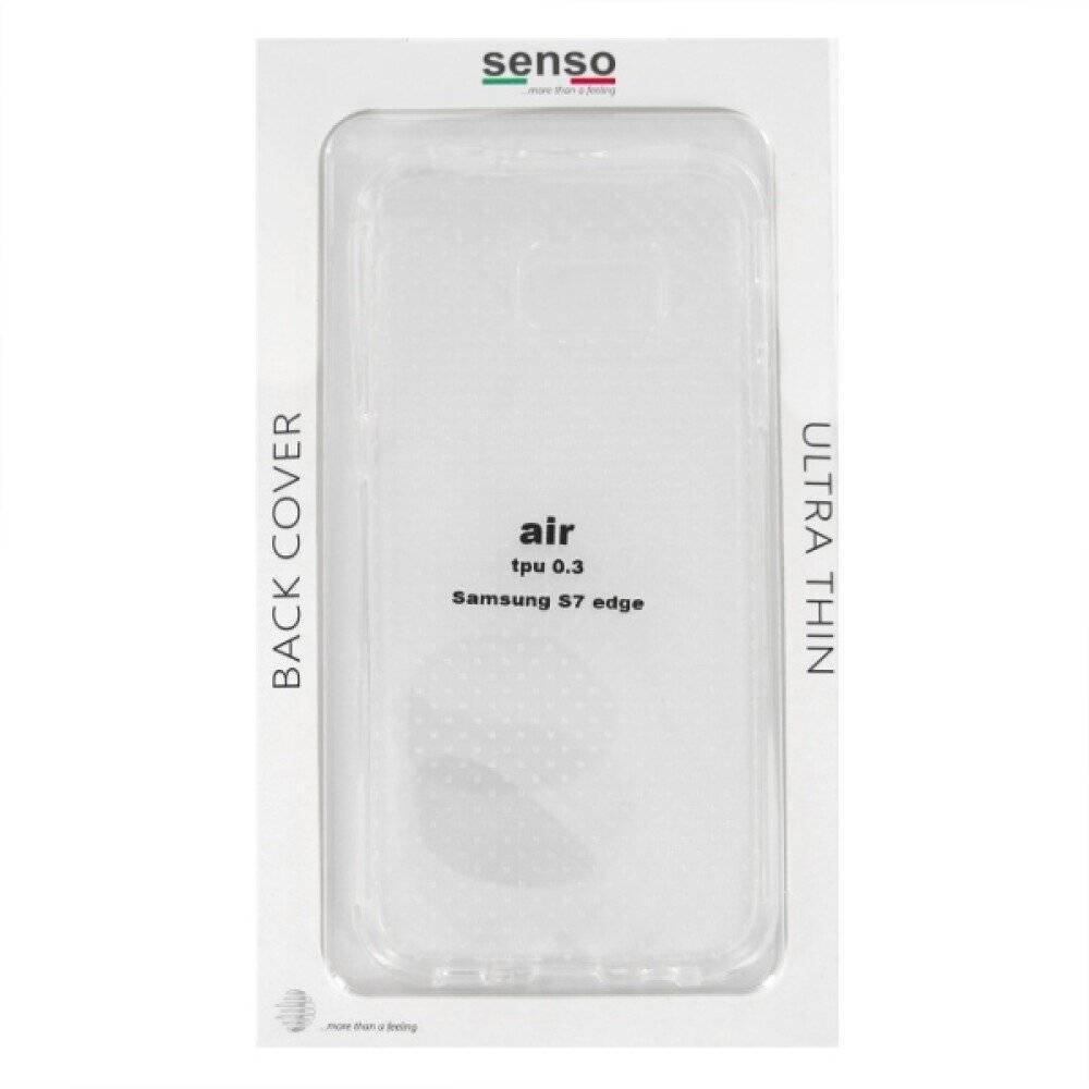 Ultrathin Handyhülle für Senso S7 Edge transparent Schutz Case SEAIRS7EDG