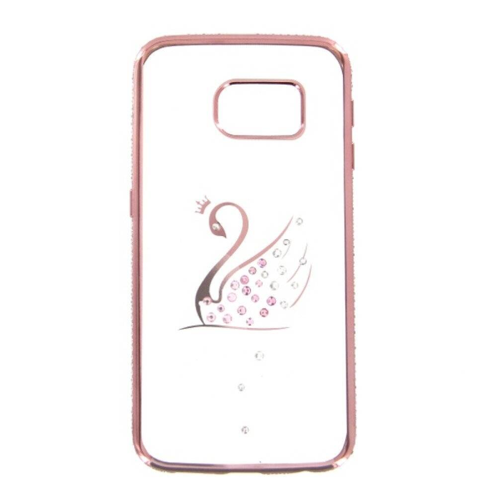 TPU Handyhülle für Samsung S6 Edge Roségold Schutzhülle Tasche