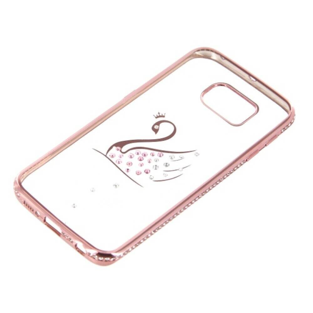 TPU Handyhülle für Samsung S6 Edge Roségold Schutzhülle Tasche