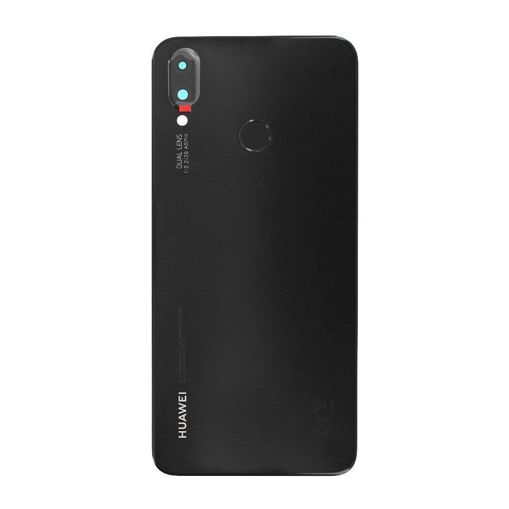 Original für Huawei P Smart Plus Akkufachdeckel 352CAH Schwarz Rückseite
