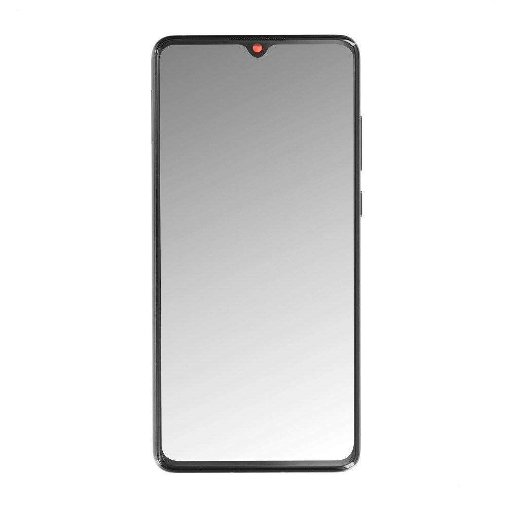 Original Display für Huawei P30 LCD + Rahmen + Akku Schwarz 02354HLT