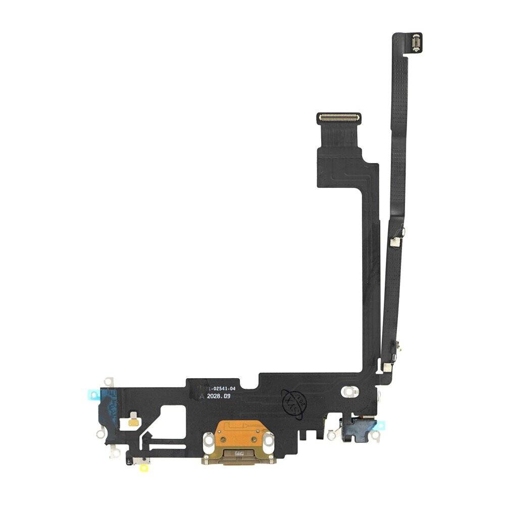Ladebuchse für iPhone 12 Pro Max Gold Dock Connector Flex Ersatz