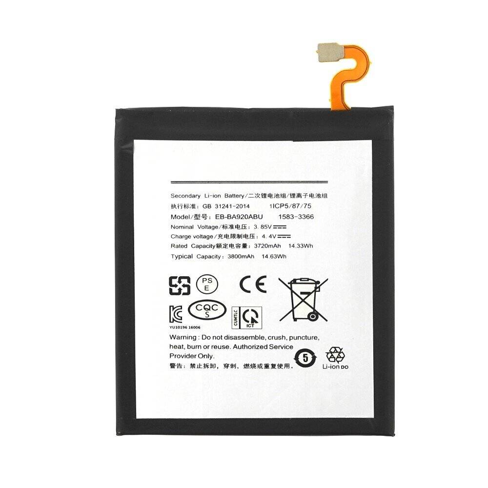 EB-BA920ABU Akku für Samsung A920F Galaxy A9 2018 3900mAh Ersatzakku
