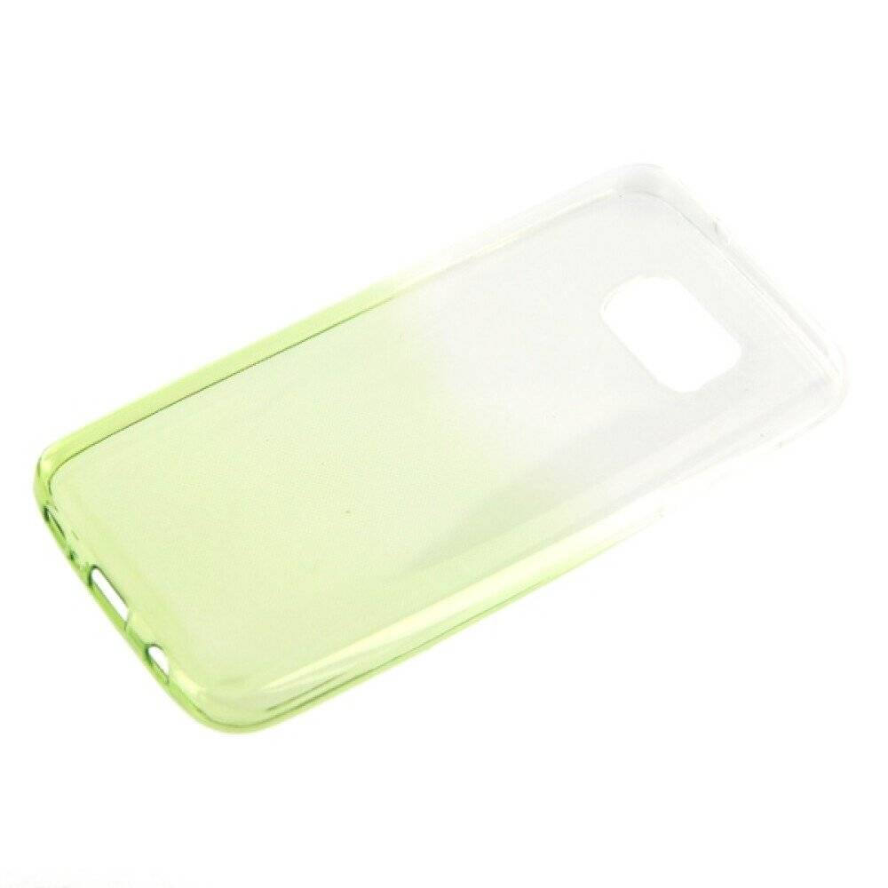 TPU Handyhülle für Samsung Galaxy S7 grün Schutz Tasche