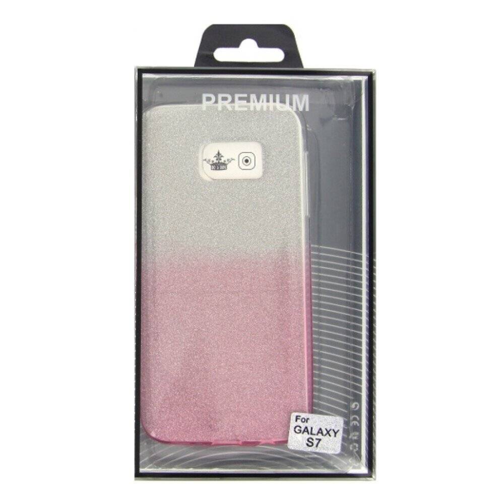 TPU Handyhülle für Samsung Galaxy S7 Rosa Schutz Tasche