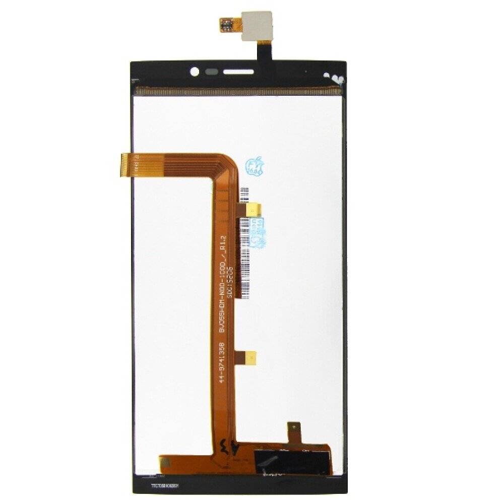 Display für Wiko Ridge Fad 4G LCD Einheit Schwarz Touchscreen Ersatz