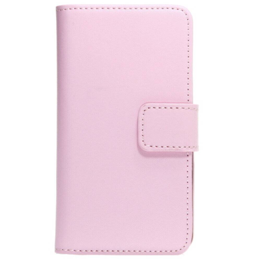 Lederhülle Handyhülle für Sony Xperia Z1 Compact Rosa 4250710549214