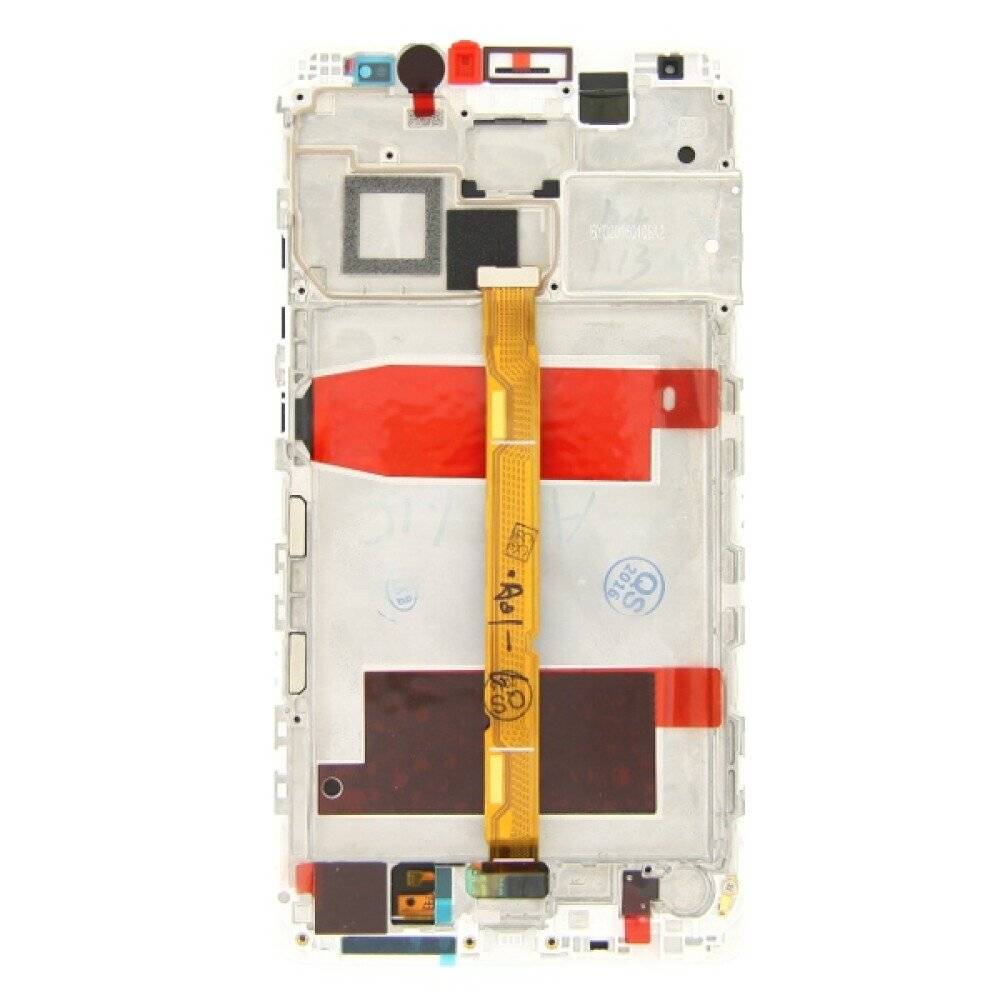 Display für Huawei Mate 8 Weiß LCD + Rahmen Bildschirm Touch