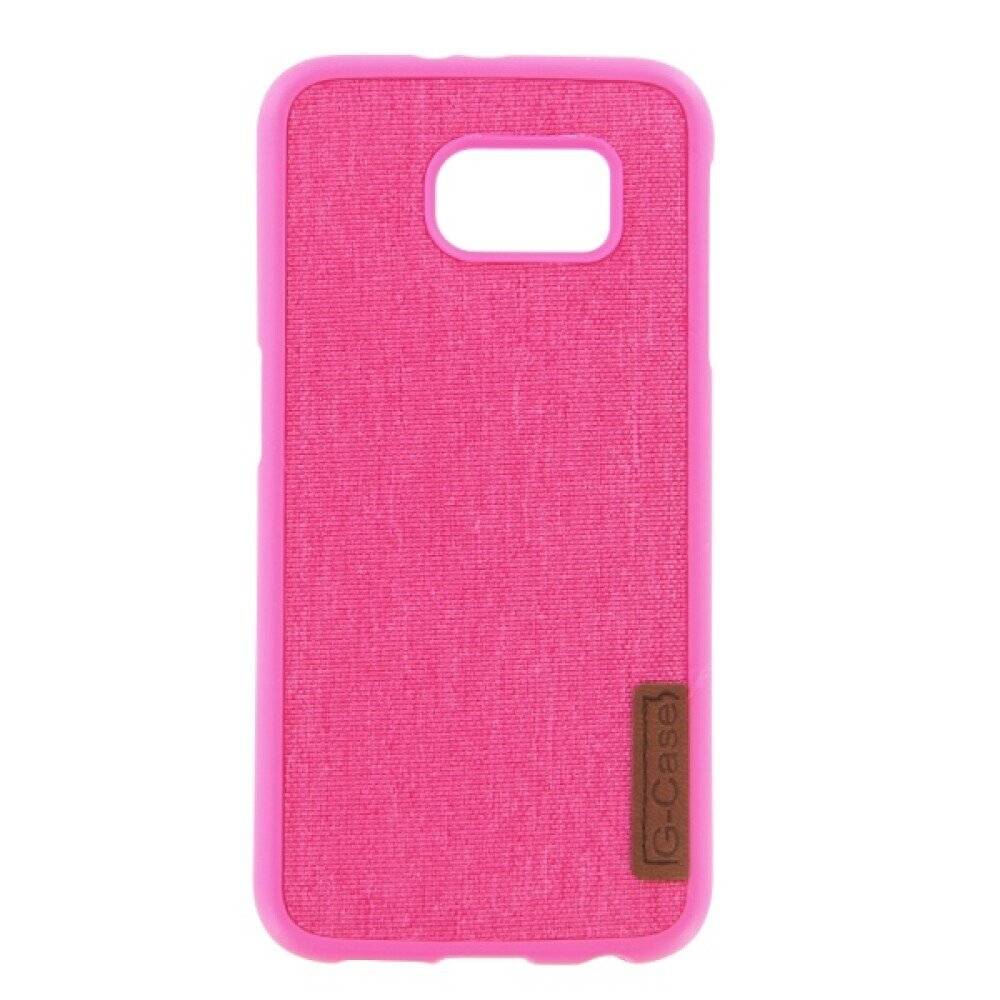 Silikonhülle für Samsung S6 Pink Handy Tasche Schutz