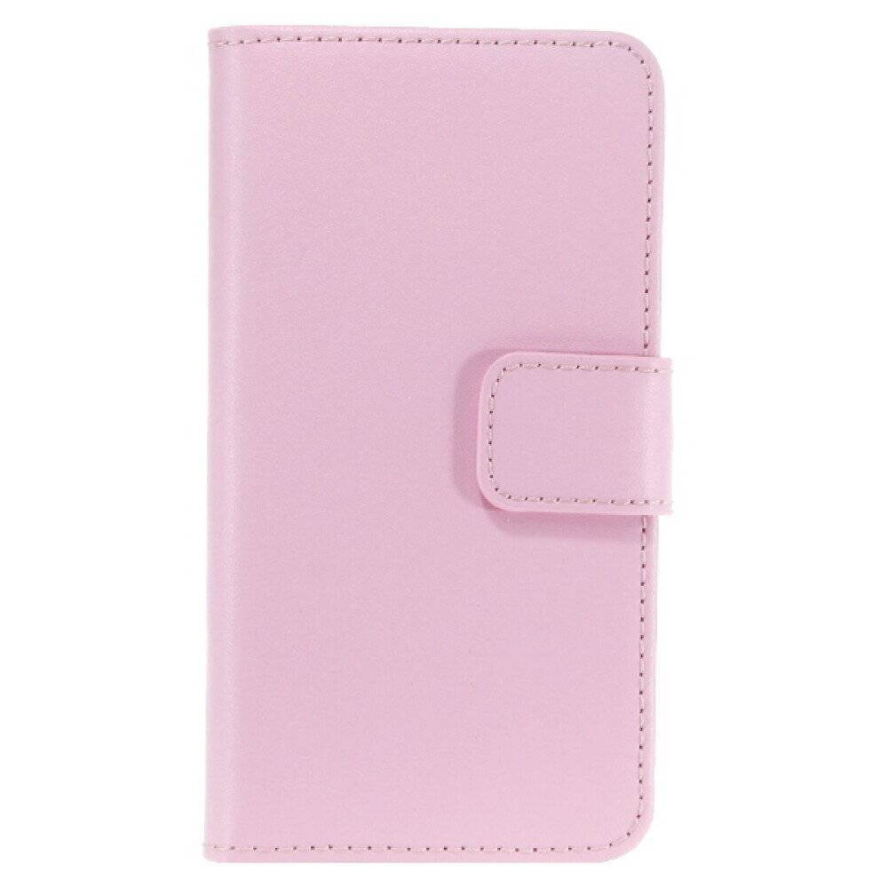 Leder Handyhülle für Samsung Galaxy S5 mini Pink Schutz Tasche 4250710554676