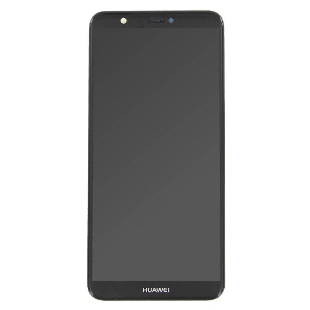 Display für Huawei P Smart LCD + Rahmen Schwarz Touch Ersatz