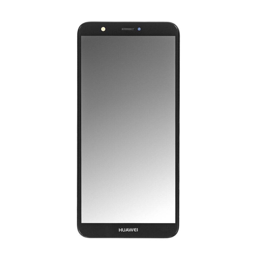 Display für Huawei P Smart LCD + Rahmen Schwarz Touch Ersatz