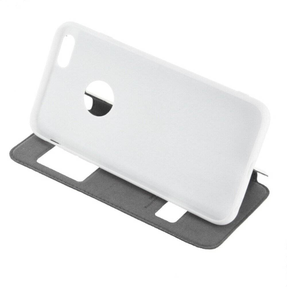 Original Magnet Flip Handyhülle für iPhone 6/6s Plus Weiß Schutzhülle