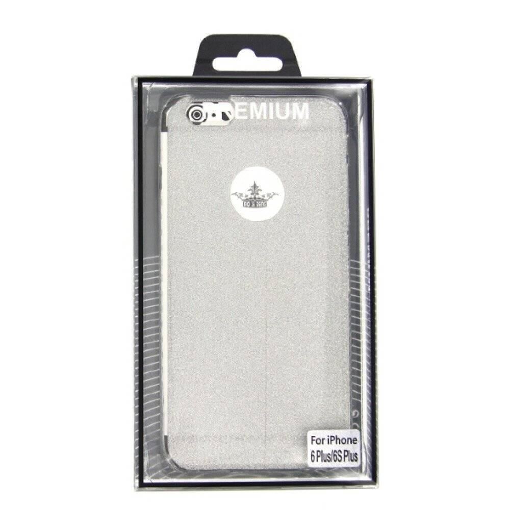 TPU Handyhülle für iPhone 6 6S Plus Silber