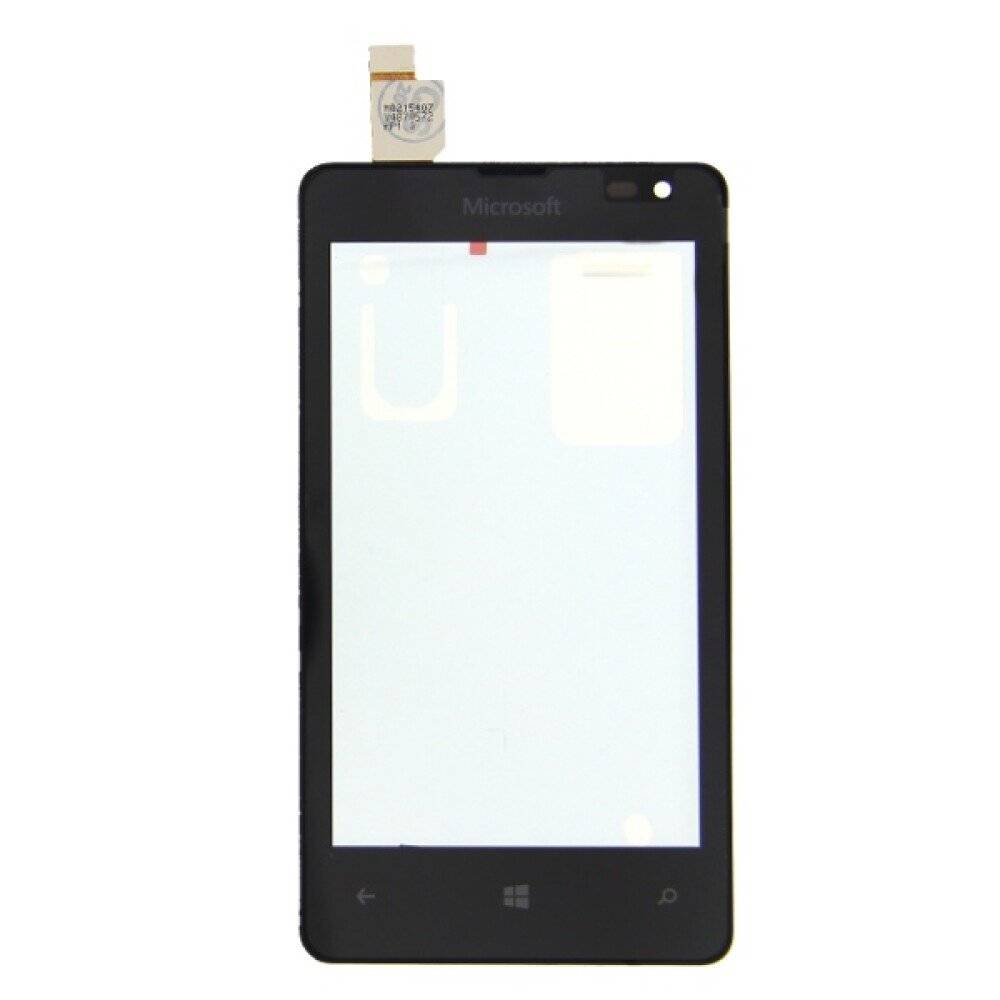 Touchscreen für Microsoft Lumia 435 Display LCD Bildschirm Schwarz