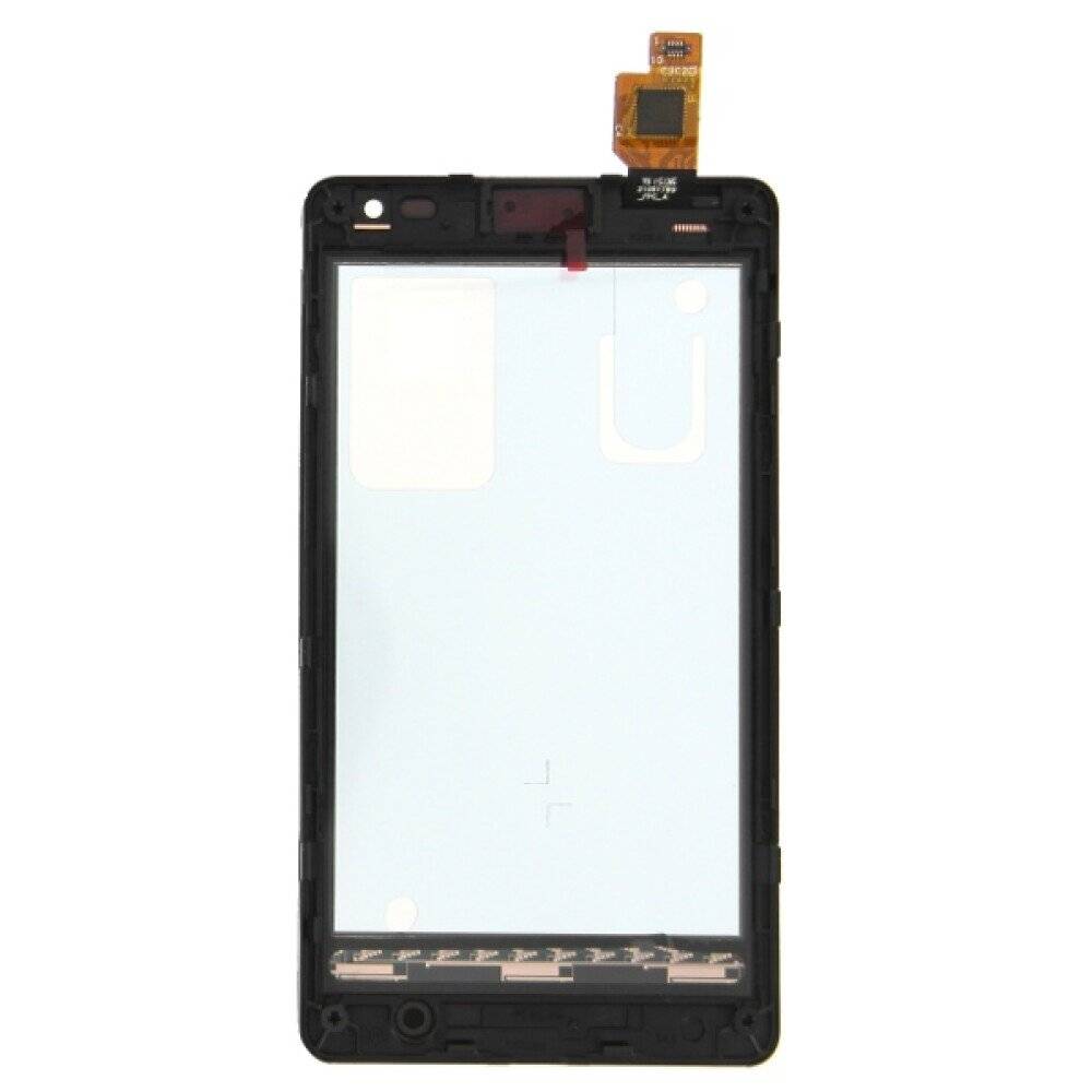 Touchscreen für Microsoft Lumia 435 Display LCD Bildschirm Schwarz