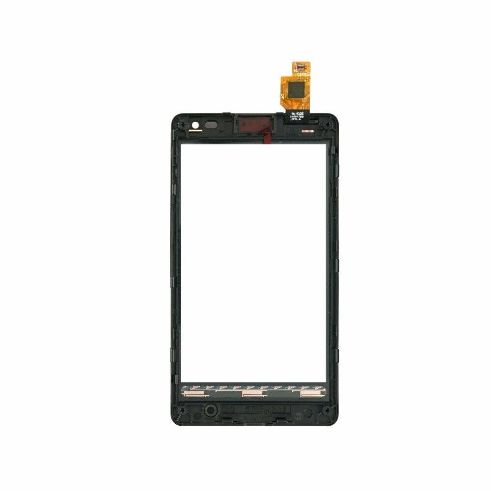 Touchscreen für Microsoft Lumia 435 Display LCD Bildschirm Schwarz