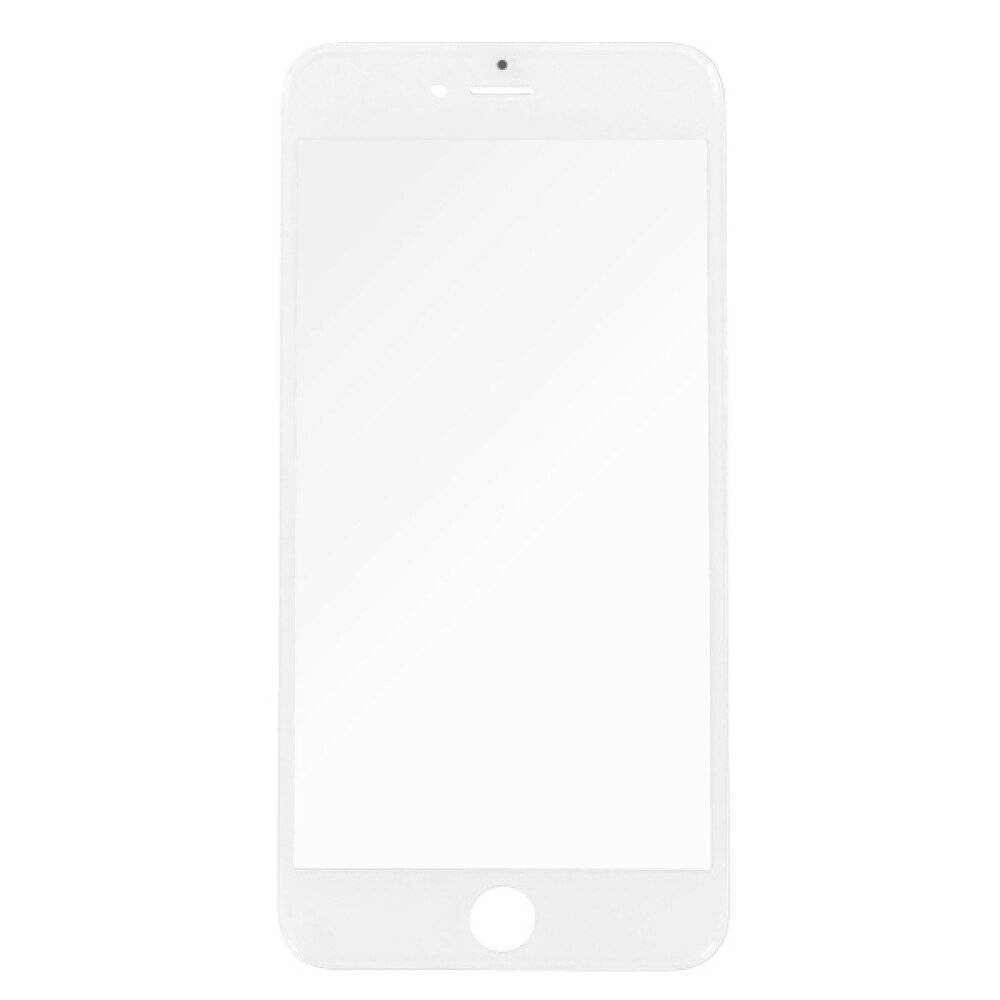Displayglas für iPhone 6s Plus weiß LCD Echt Glas Displayschutz