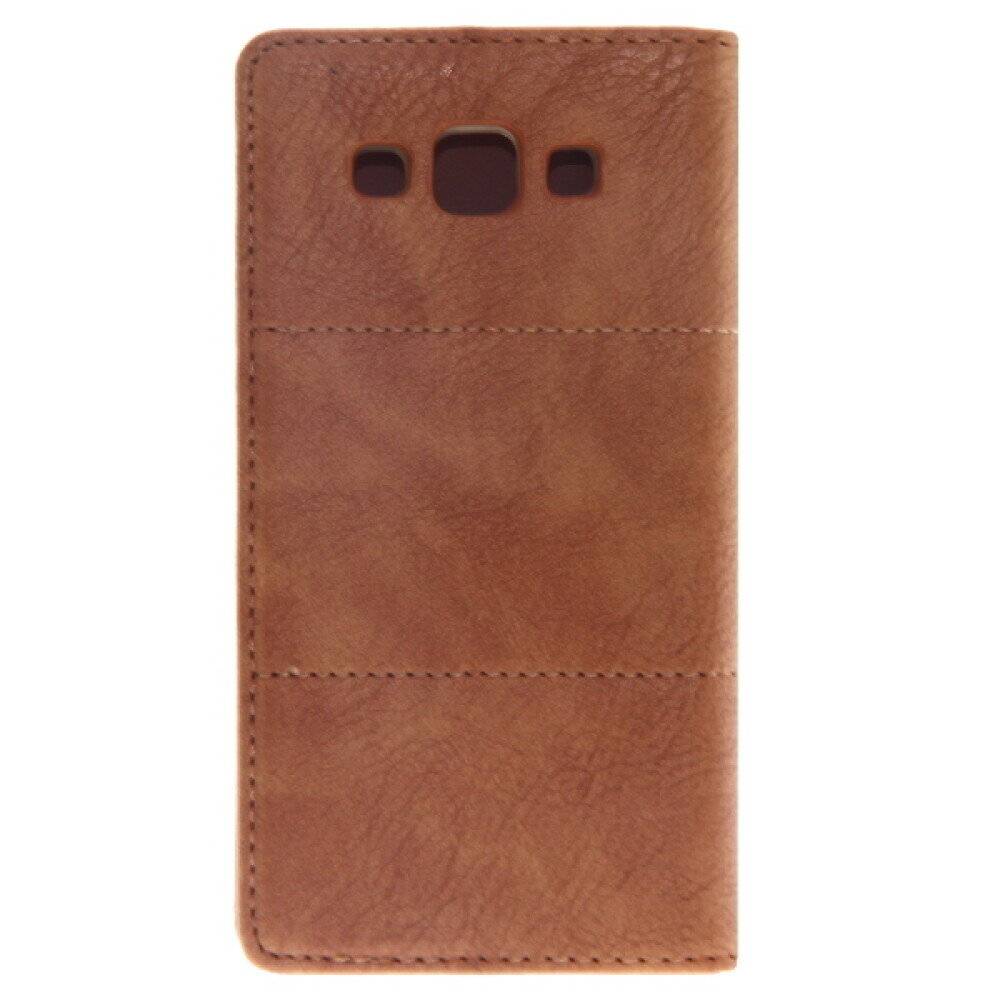 Book Case Handyhülle für Samsung Galaxy A5 Gold Schutz Tasche