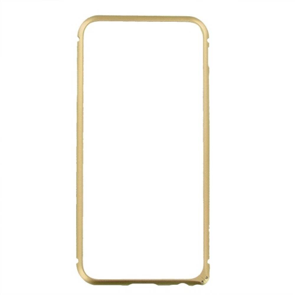 Original Metall Bumper Handyhülle für iPhone 6 6S Gold