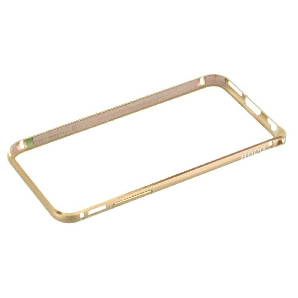 Original Metall Bumper Handyhülle für iPhone 6 6S Gold