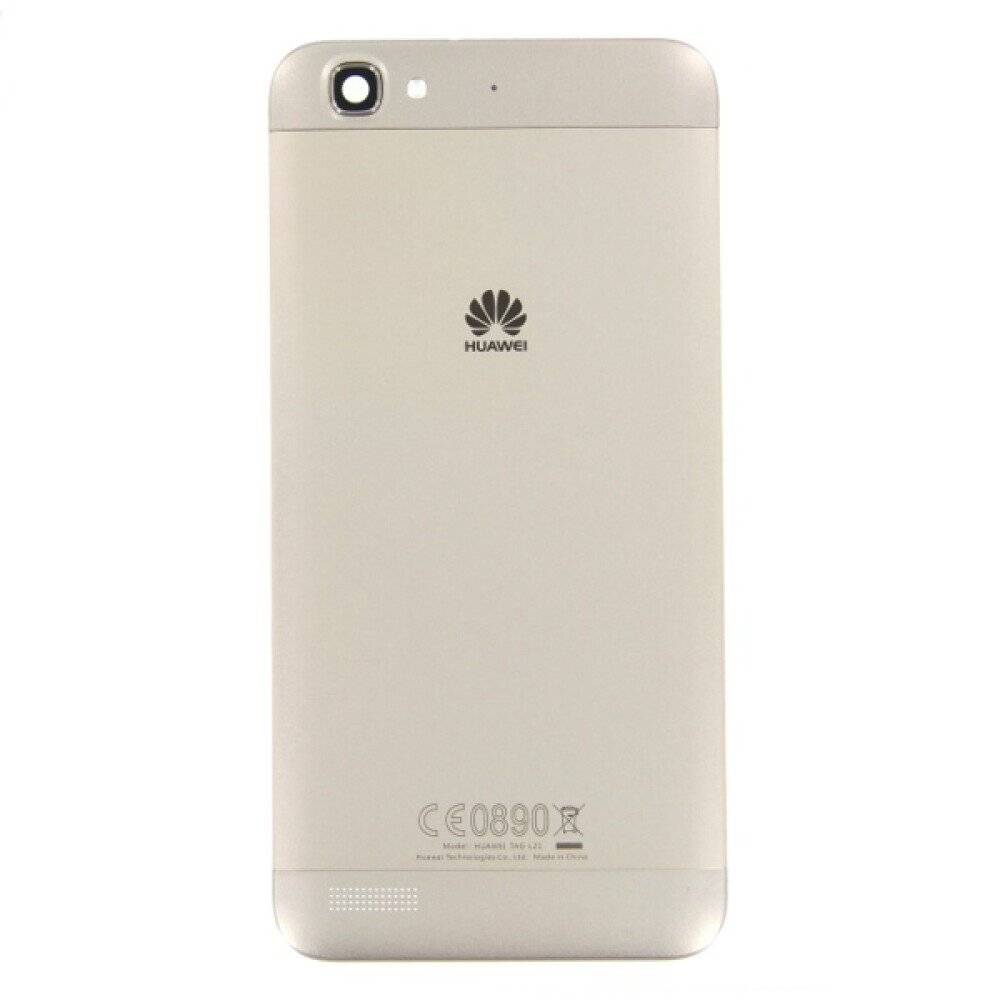 für Huawei P8 Lite Smart Akkudeckel Backcover GR3 Gold Rückseite