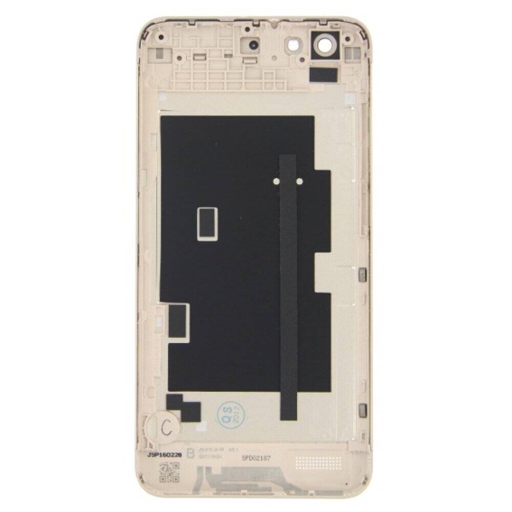 für Huawei P8 Lite Smart Akkudeckel Backcover GR3 Gold Rückseite