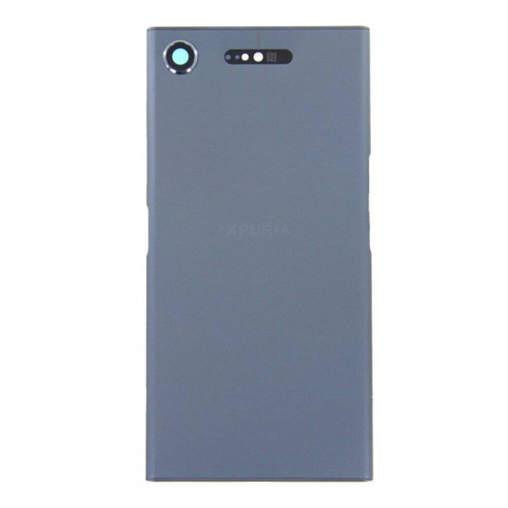 Original für Sony Xperia XZ1 Akkudeckel Backcover G8341 Blau 1310-1050