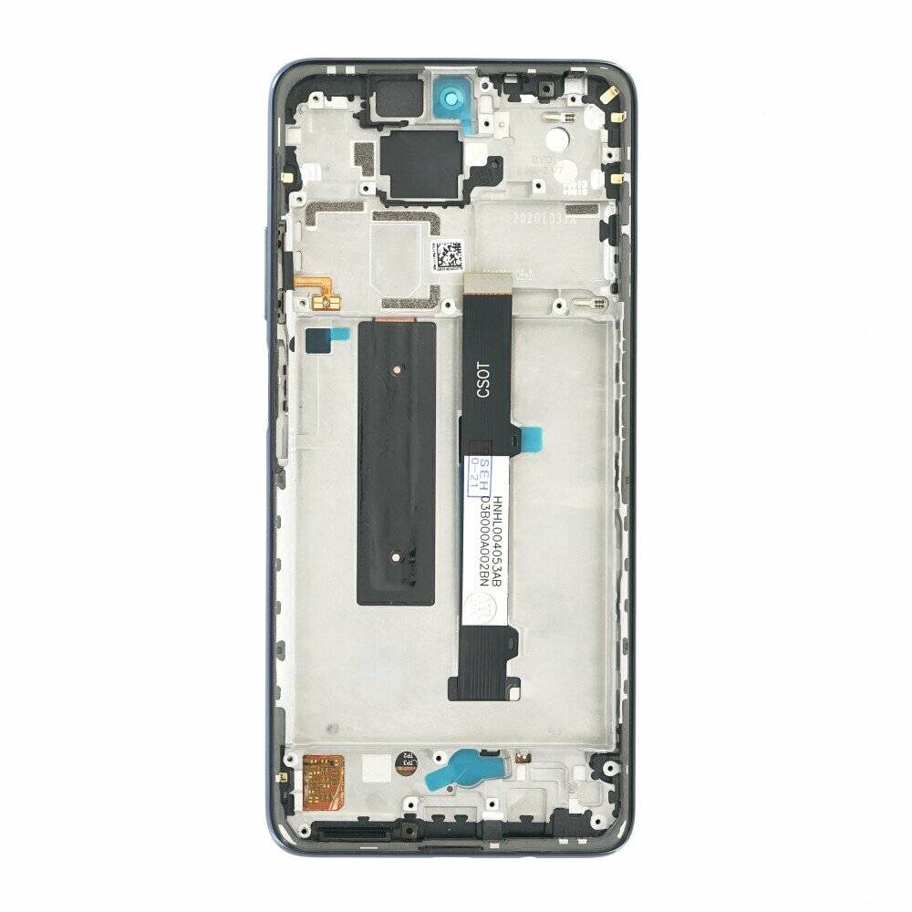 Displayeinheit + Rahmen für Xiaomi Mi 10T Lite 5G schwarz