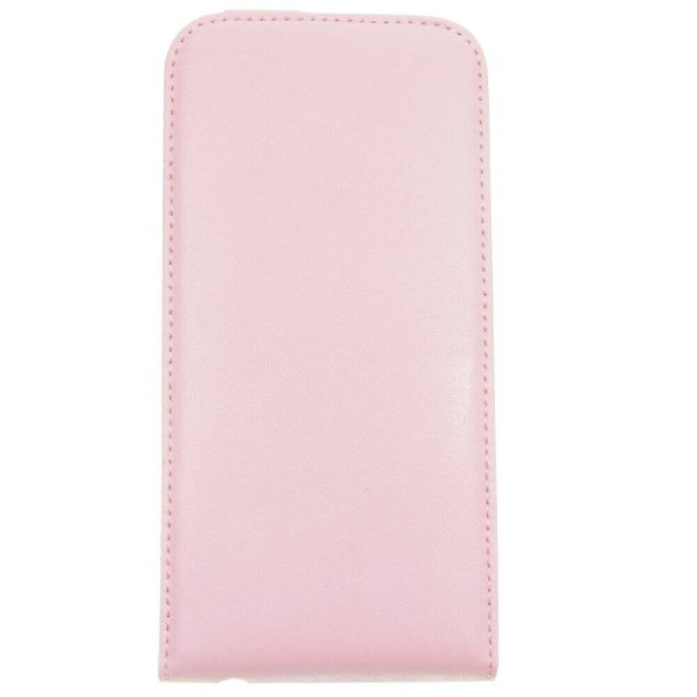 Slim Leder Flip Handyhülle Galaxy S6 Pink Schutzhülle Tasche Case 4250710563685