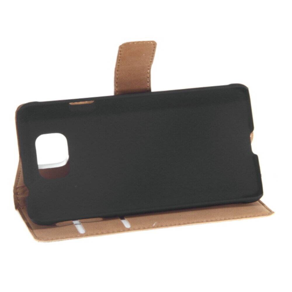 Lederhülle Handyhülle für Samsung Galaxy Alpha Weiß 4250710555574