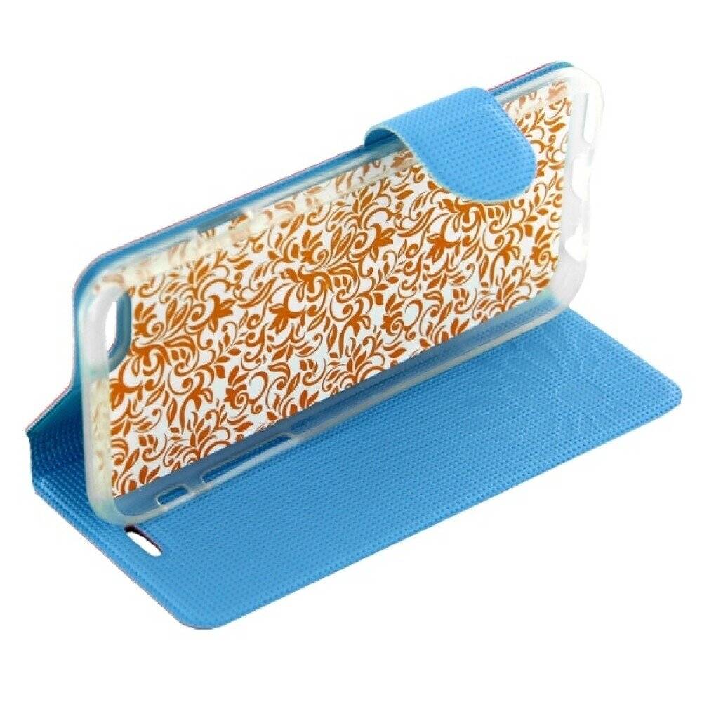 Book Case Handyhülle für iPhone 6 Pink