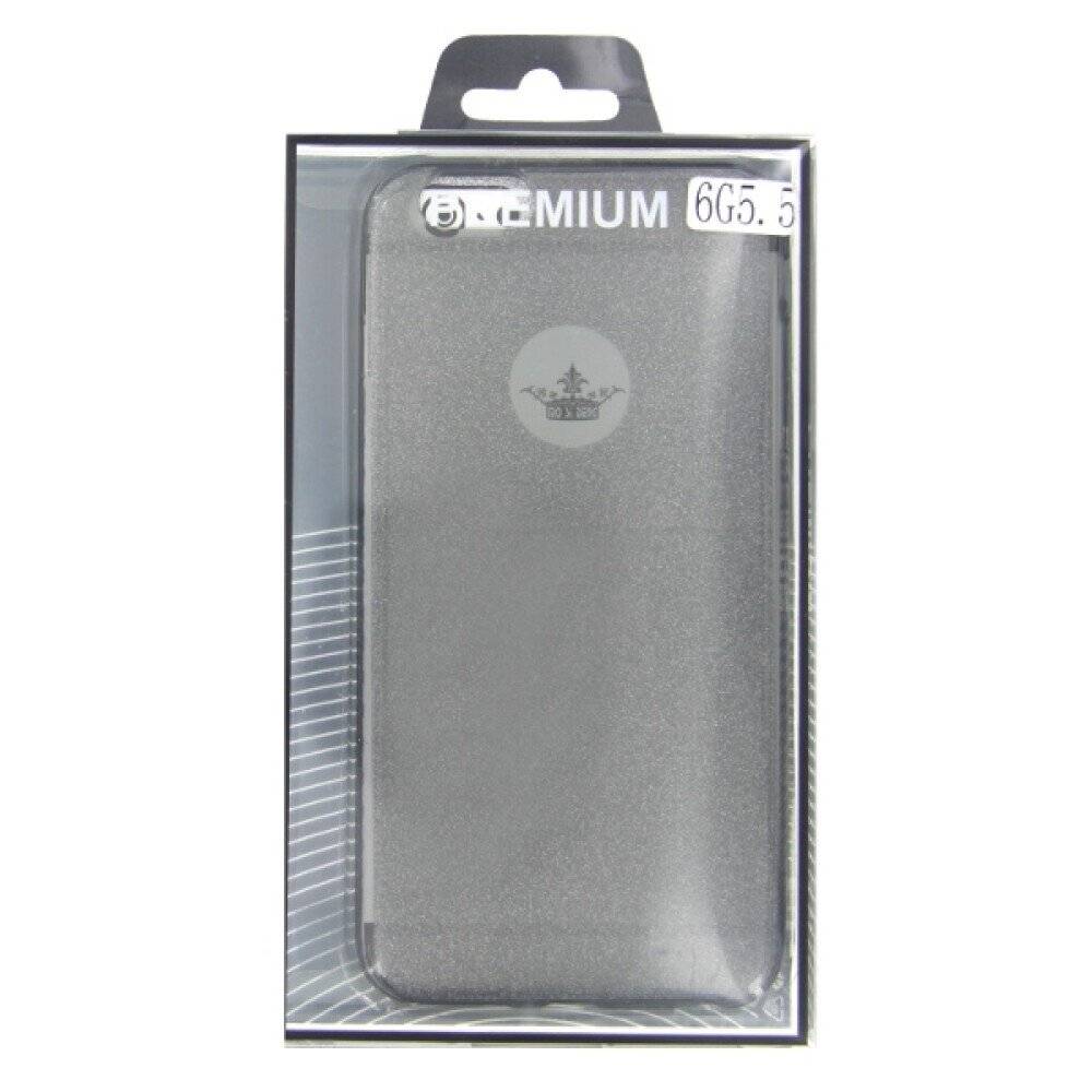 TPU Handyhülle für iPhone 6 6s Plus Schwarz Tasche Schutz