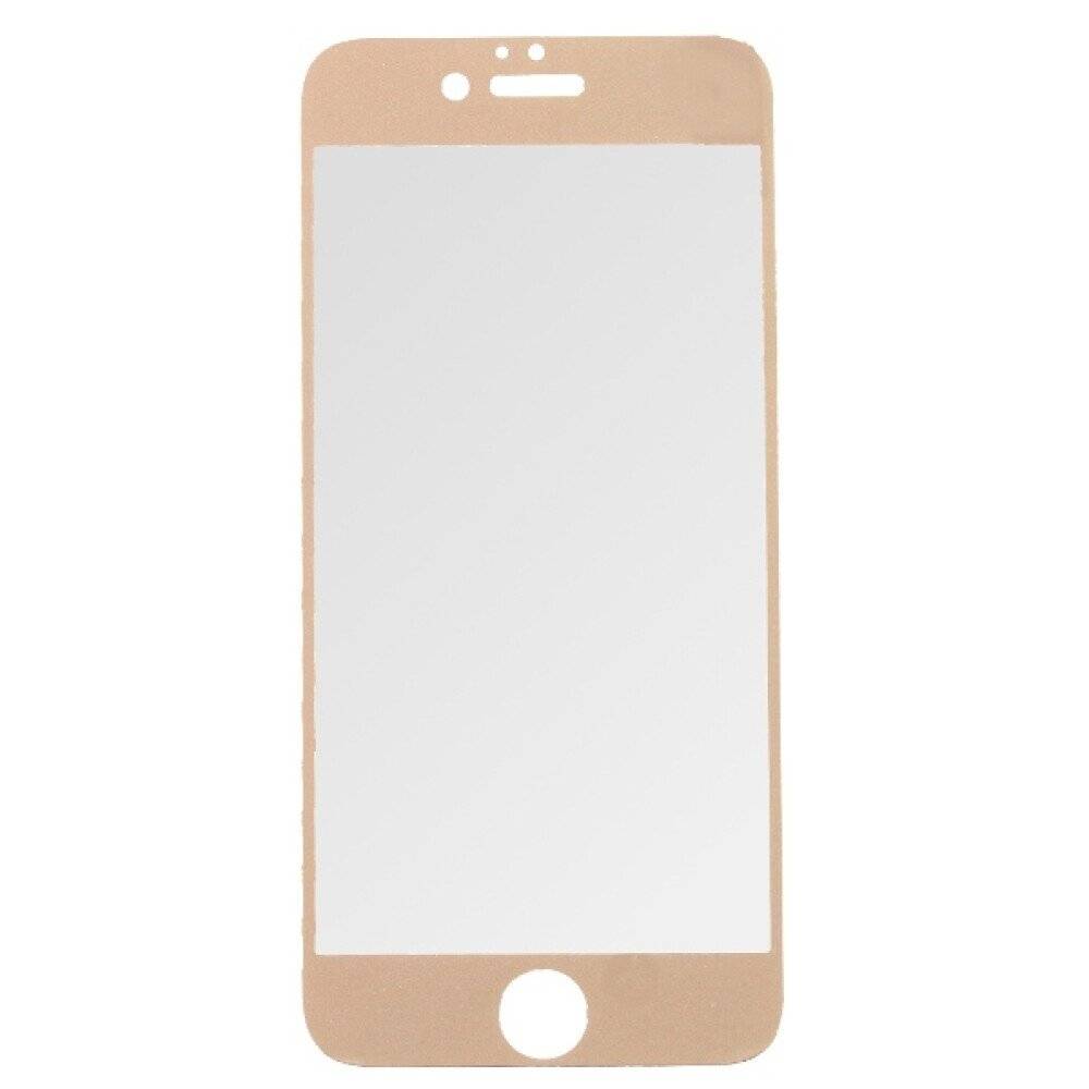 Panzerfolie 3D Gehärtetes Glas für iPhone 6, 6s Rose Gold