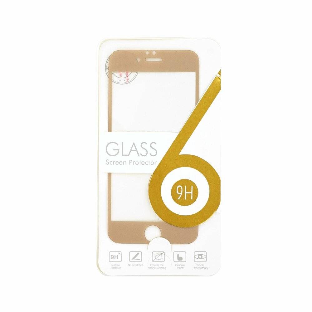 Panzerfolie 3D Gehärtetes Glas für iPhone 6, 6s Rose Gold
