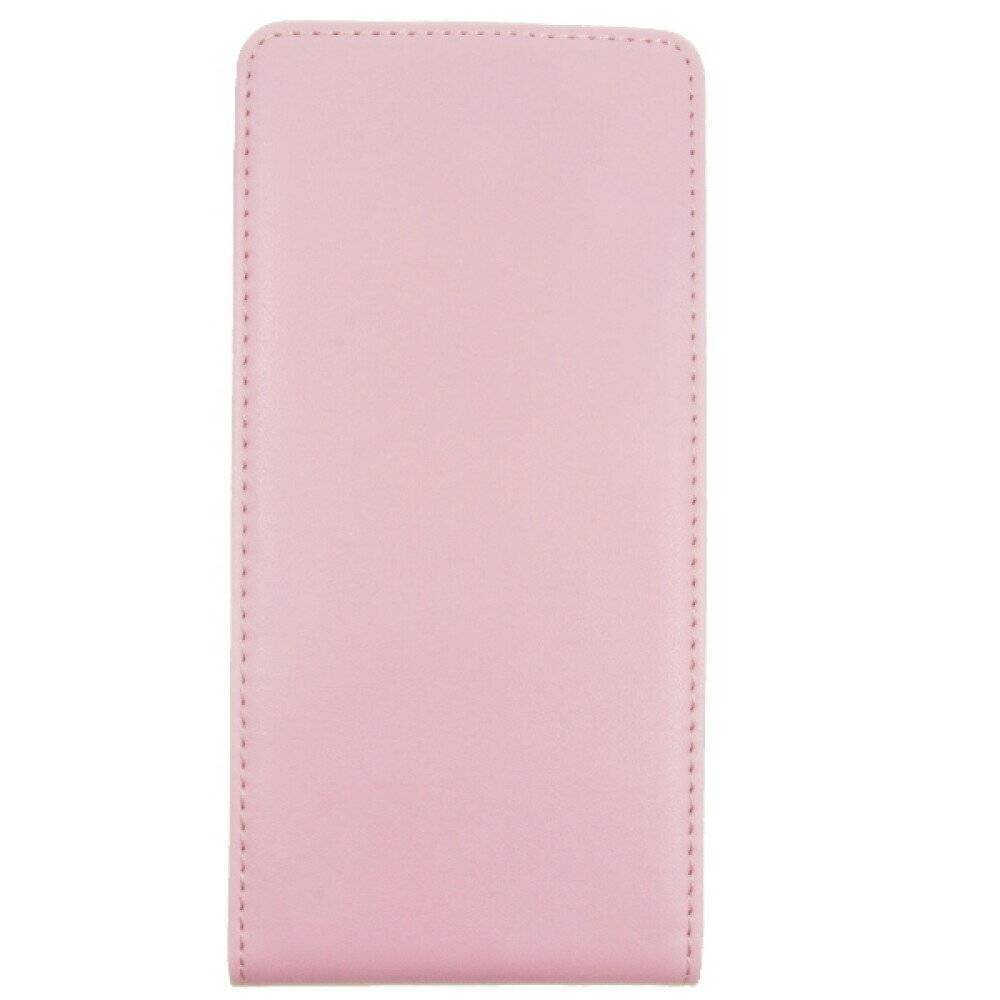 Slim Leder Flip Handyhülle für Sony Z2 Pink 4250710552825