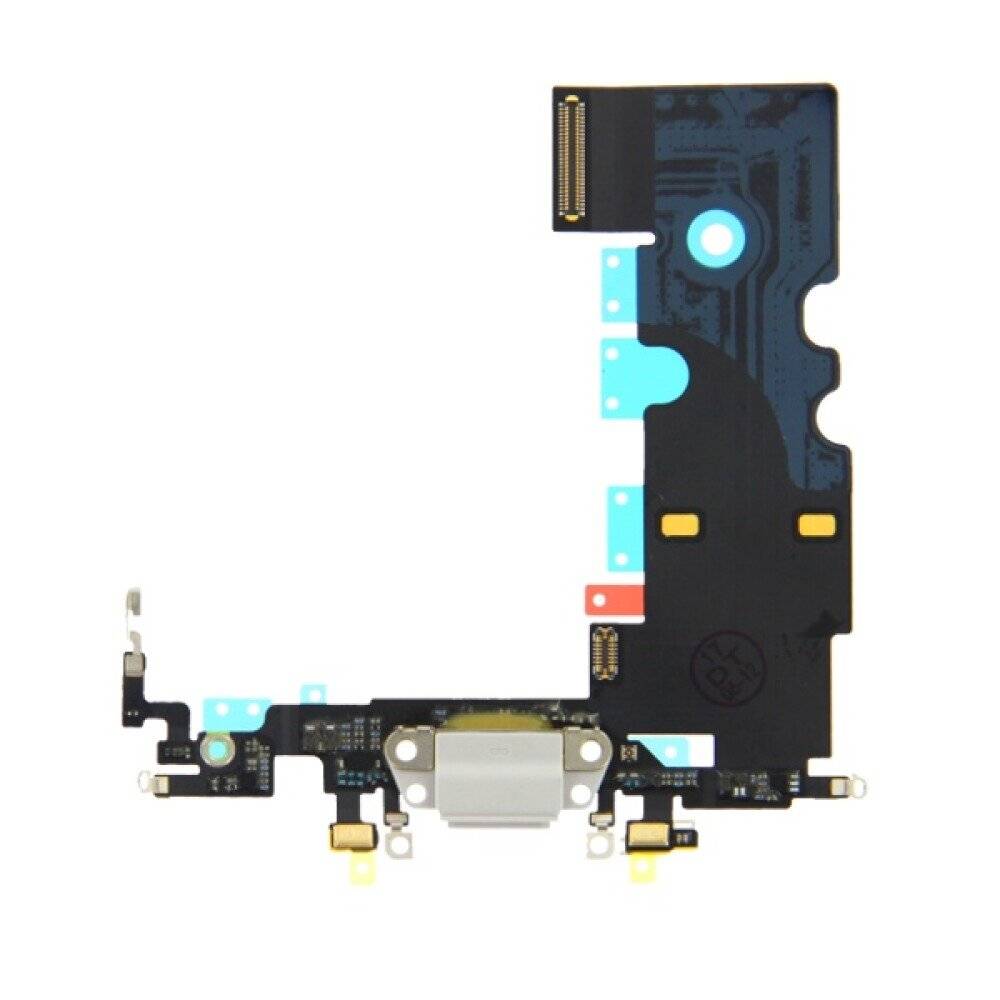 Ladebuchse für iPhone 8 Plus Weiß Dock Connector Ersatz