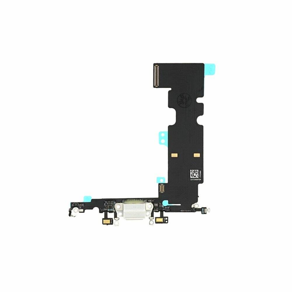 Ladebuchse für iPhone 8 Plus Weiß Dock Connector Ersatz