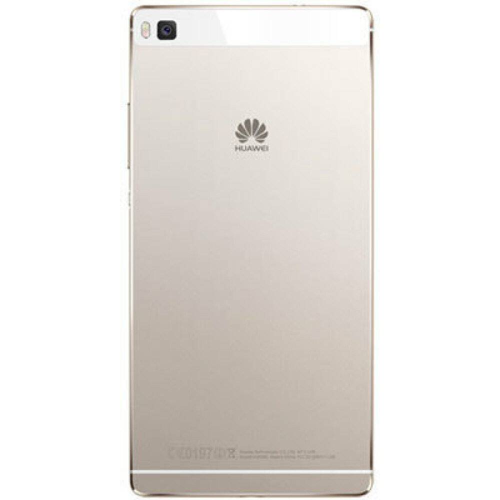 für Huawei P8 Akkudeckel Backcover Weiß Akkufachdeckel Kameraglas Rückseite