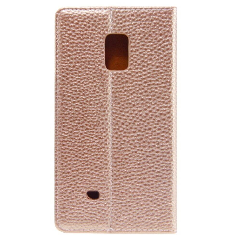 Book Case Handyhülle für Galaxy Note Edge Gold 4250710563982