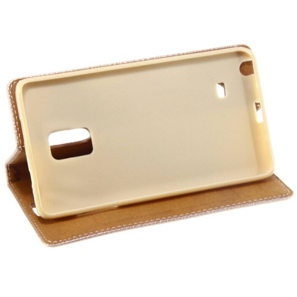 Book Case Handyhülle für Galaxy Note Edge Gold 4250710563982