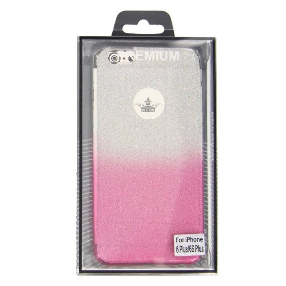 TPU Handyhülle für iPhone 6 6S Plus Pink Schutz Tasche Case