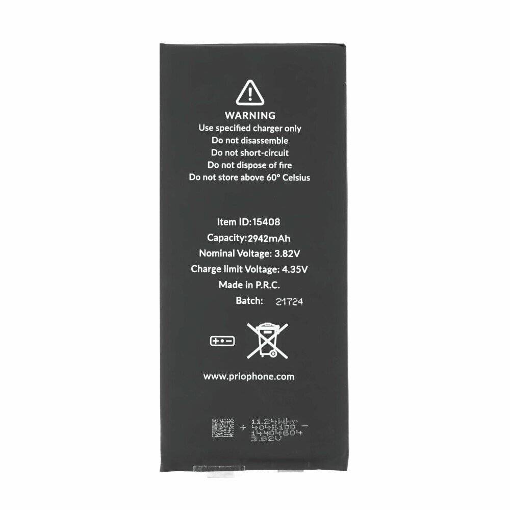 prio Akku für iPhone XR (ohne Flexkabel)