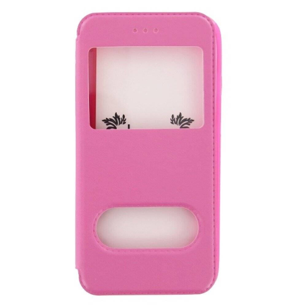 Flip Cover Handyhülle für iPhone 6 6s Pink Schutz Tasche