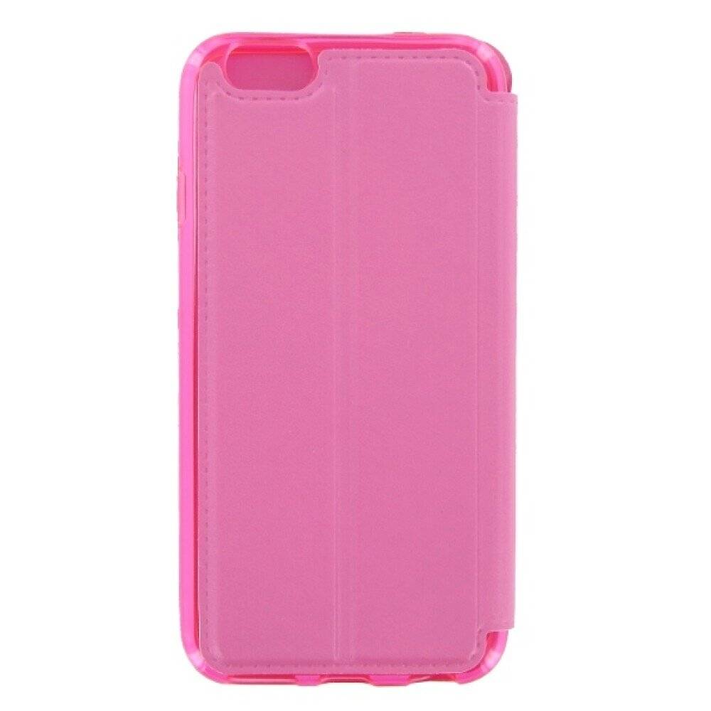 Flip Cover Handyhülle für iPhone 6 6s Pink Schutz Tasche
