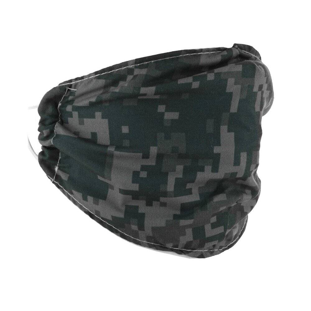 Wiederverwendbare Mode-Textilmaske Mundschutz Gesichtsmaske Schwarz